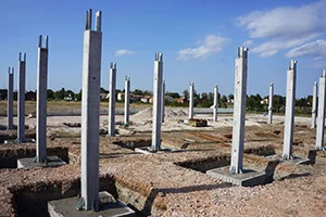 Монтаж фундаментов